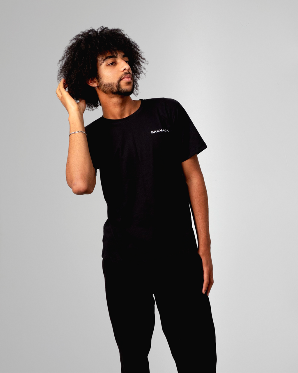 T-shirt Regular 365 Black