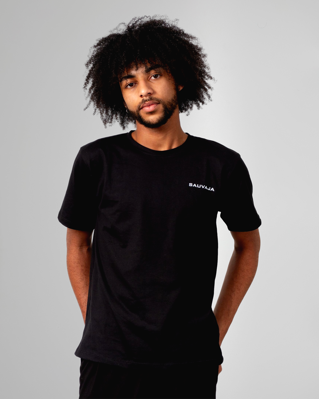 T-shirt Regular 365 Black