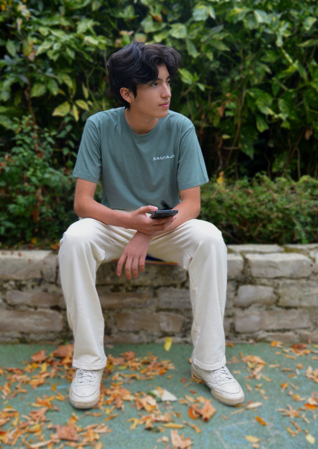 T-shirt Regular 365 Green